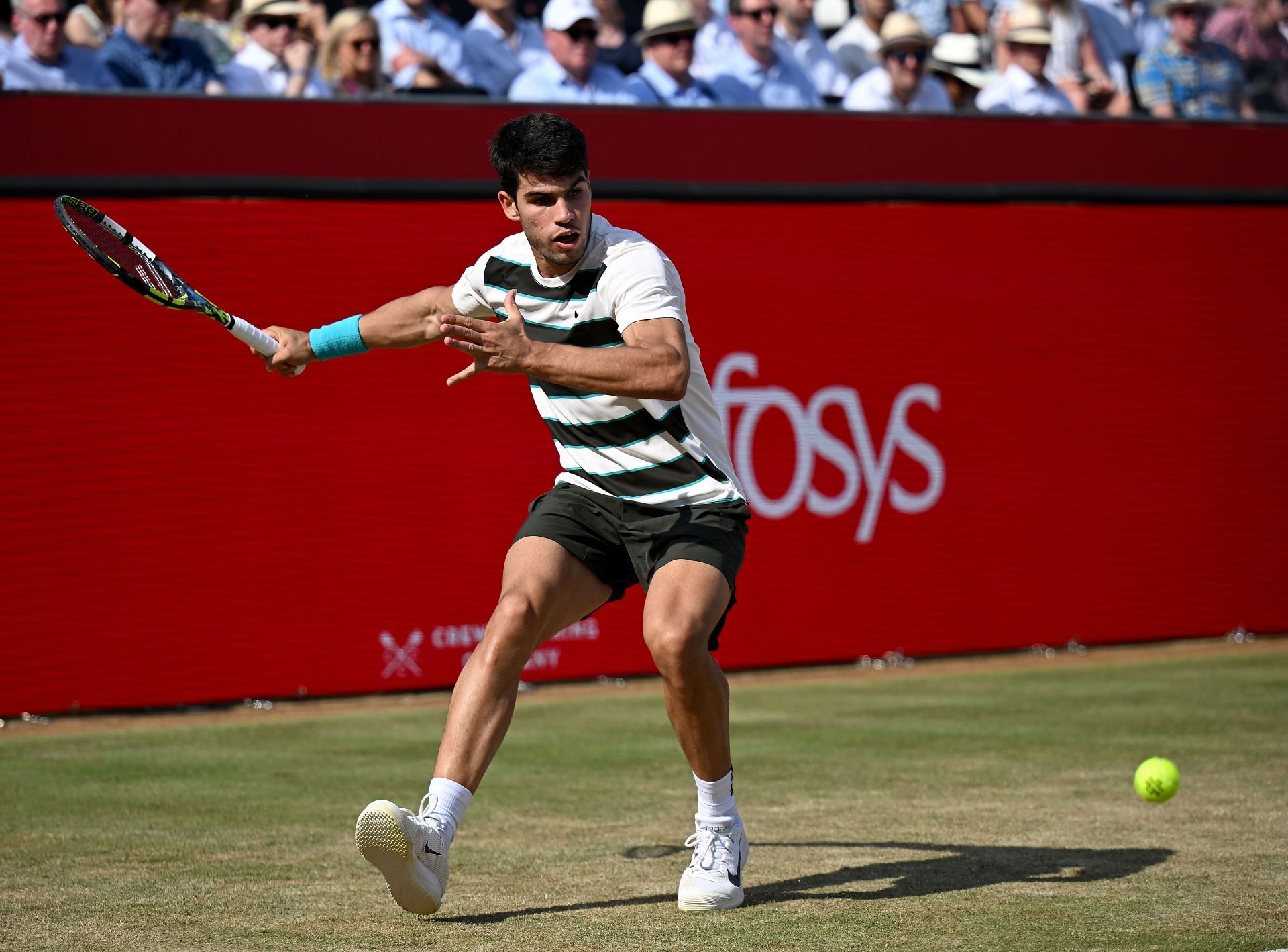 Alcaraz in action at the HSBC Championships (Image Source: Getty)